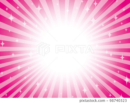 彩色濃度線卡通背景 98740323