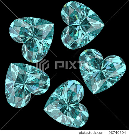 heart diamond 98740804