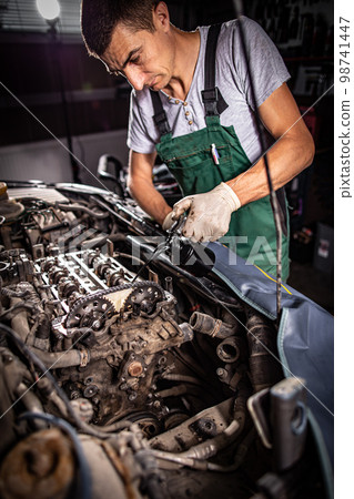 Repair service concept Repair service concept 98741447