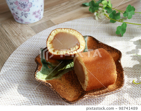 日本甜點卡斯特拉卷 98741489