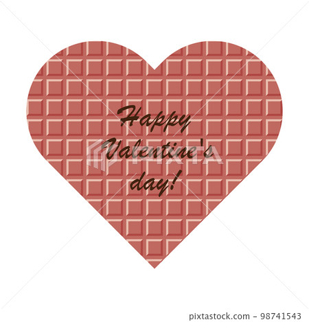 情人節粉色心形巧克力棒 98741543