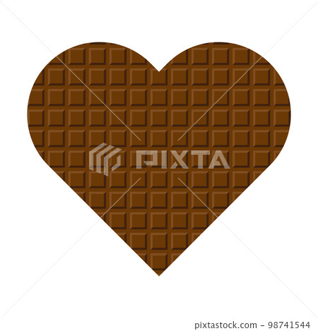 心形巧克力棒 心形巧克力棒 98741544