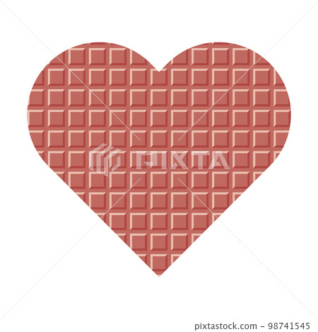 粉色心形巧克力棒 粉色心形巧克力棒 98741545