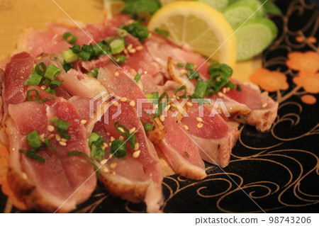 新鮮雞肉刺身拼盤照片 新鮮雞肉刺身拼盤照片 98743206