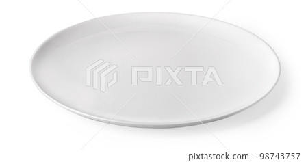 empty plate isolated on white 98743757