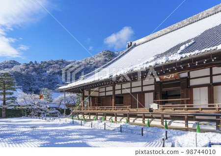 天龍寺大寶城枯山水冬晨(京都府京都市右京區嵯峨天龍寺天馬場町) 天龍寺大寶城枯山水冬晨(京都府京都市右京區嵯峨天龍寺天馬場町) 98744010