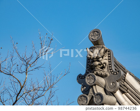 Onigawara at Hojuin Temple in Tajimi City 98744236