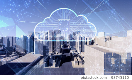 雲計算數字人工智能城市城市網絡技術通信 98745110