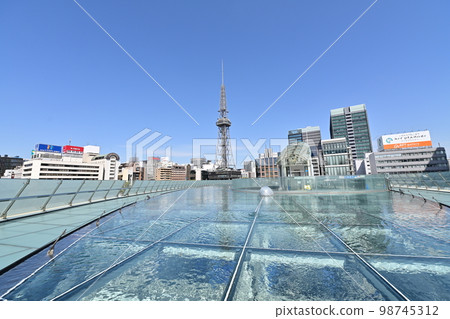 Nagoya Sakae neighborhood in spring 98745312