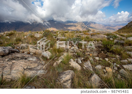 Andringitra national park,mountain landscape, Madagascar wilderness landscape 98745481