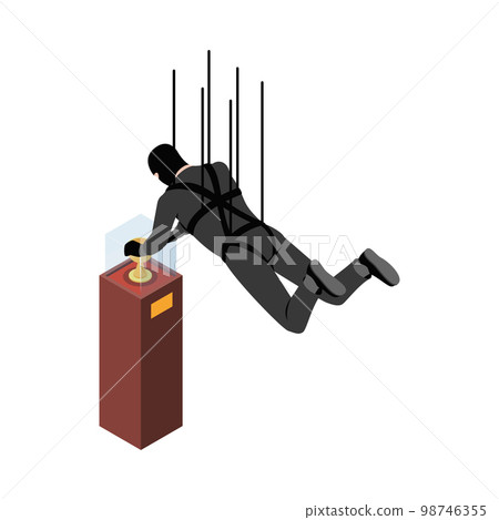 Robber Stealing Artifact Composition Robber Stealing Artifact Composition 98746355