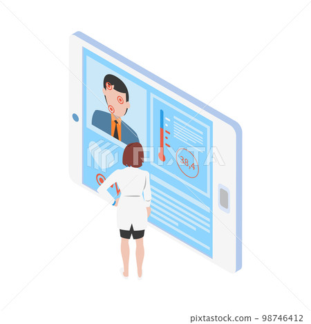 Tablet Medical Appointment Composition 98746412