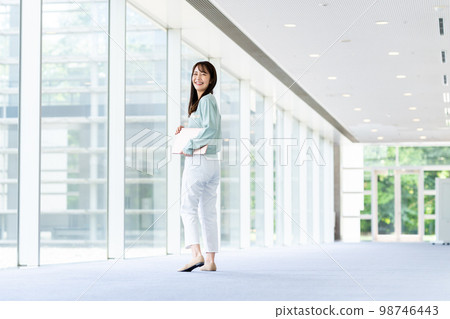 Office engineer young lady 98746443