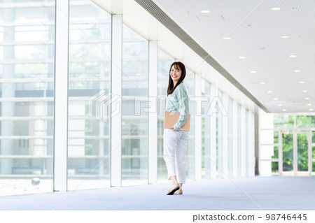 Office engineer young lady 98746445