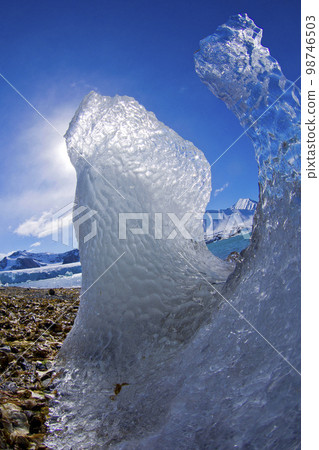 Glacier Ice, 14 of July Glacier, Norway 98746503