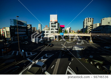Traffic at Seta Crossing [Urban Image] 98746536