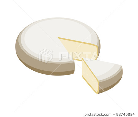 Soft Cheese Slice Composition 98746884
