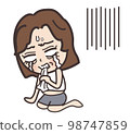 Tears of frustration female diet 98747859