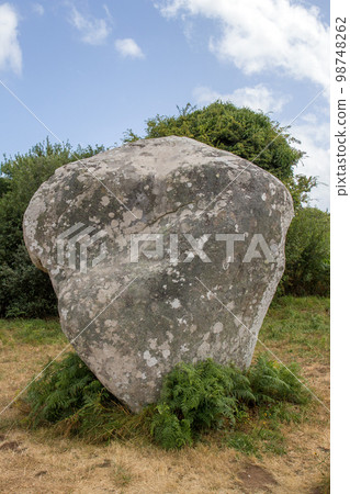 Alignment of Kerzerho - rows of menhirs in Brittany 98748262