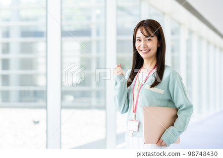 Office engineer young lady 98748430