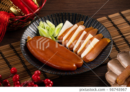 Mullet roe Chinese New Year gift box Lunar New Year Mullet roe カラスミ 98748967