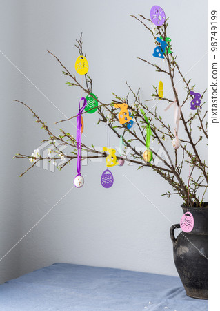 Festive Easter decoration Festive Easter decoration 98749199