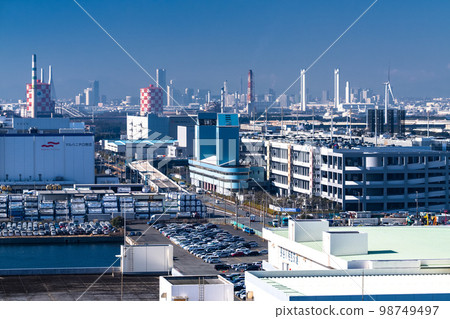 《神奈川縣》京濱工業區/川崎工業區風景 98749497