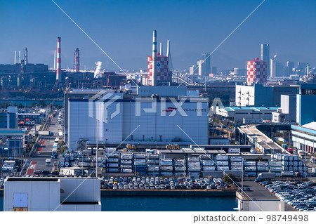 《神奈川縣》京濱工業區/川崎工業區風景 98749498