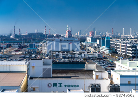 《神奈川縣》京濱工業區/川崎工業區風景 98749502