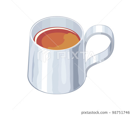 Illustration of a syrup pitcher Illustration of a syrup pitcher 98751746