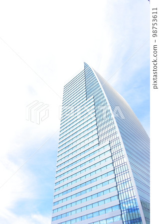 Scenery of skyscraper in front of Nagoya station 98753611