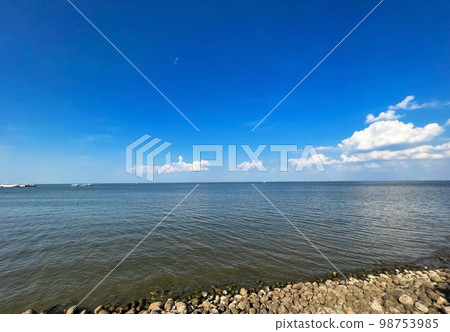 Gulf of Finland in Peterhof Gulf of Finland in Peterhof 98753985