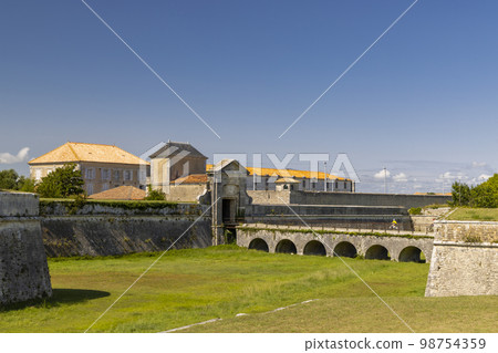 Citadel of Saint Martin on Ile de Re, Charente-Maritime, France 98754359