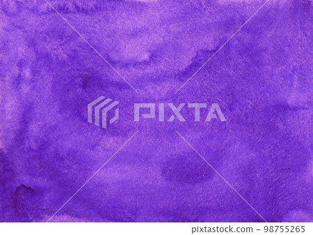 Watercolor violet background texture. Aquarelle purple stains backdrop. Horizontal template. Watercolor violet background texture. Aquarelle purple stains backdrop. Horizontal template. 98755265