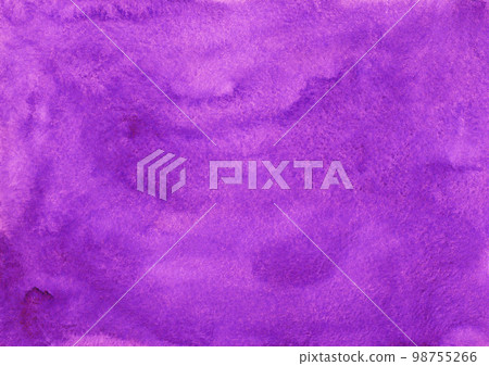 Watercolor purple background texture. Aquarelle abstract backdrop. 98755266
