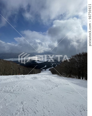View from Inawashiro Ski Resort in Fukushima Prefecture in January 2023 View from Inawashiro Ski Resort in Fukushima Prefecture in January 2023 98756921