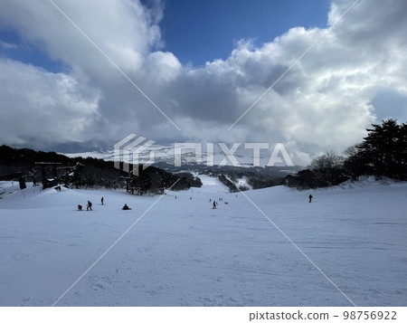 2023 年 1 月福島縣豬苗代滑雪場的景色 2023 年 1 月福島縣豬苗代滑雪場的景色 98756922