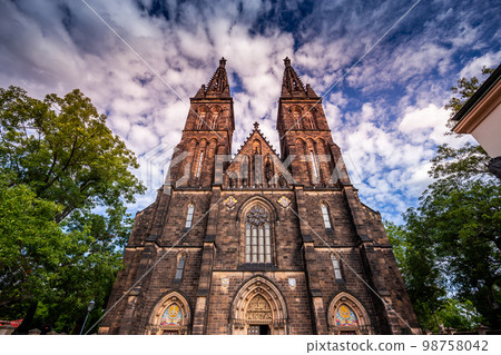Vysehrad basilica, Prague, czech republic 98758042
