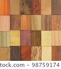 Background from various samples of wood 98759174