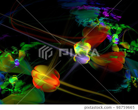 Imaginatory fractal abstract background Image Imaginatory fractal abstract background Image 98759665