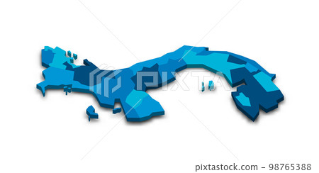 Panama political map of administrative divisions Panama political map of administrative divisions 98765388