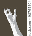 Illustration of a male hand 98765804