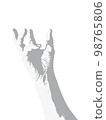 Illustration of a male hand 98765806