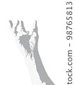 Illustration of a male hand 98765813