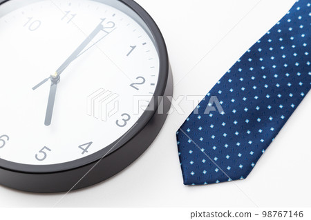 Watch and tie business image Watch and tie business image 98767146