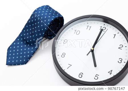 Watch and tie business image Watch and tie business image 98767147