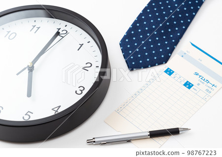 Watch and tie business image Watch and tie business image 98767223