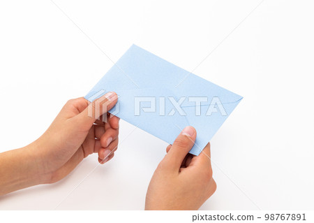 hand to receive letter 98767891