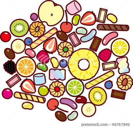 Sweet cut fruit B1 set 98767940