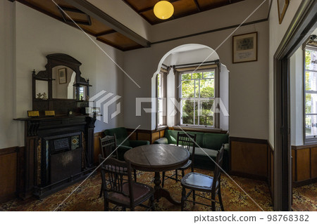 Exhibition inside Glover Garden in the early Showa period [Nagasaki City, Nagasaki Prefecture] 98768382